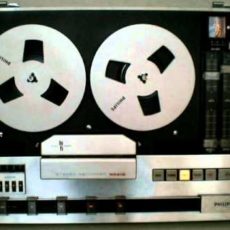 Philips N4418 Stereo 1/4 Rec/pb+1/2pb Reel To Reel Tape Recorder 1
