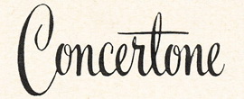 Concertone (Berlant/Teac)