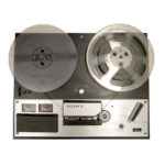Sony Tc-250 A Stereo 1/4 Rec/pb Reel To Reel Tape Recorder 0