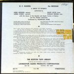 Handel Messiah Livingston Stereo ( 2 ) Reel To Reel Tape 0