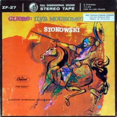Gliere Ilya Mourometz Capitol Stereo ( 2 ) Reel To Reel Tape 0