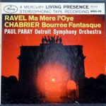 Ravel Ma Mere L'oye / Bouree Fantastique Mercury Stereo ( 2 ) Reel To Reel Tape 0