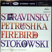 Stravinsky Petrushka / Firebird Capitol Stereo ( 2 ) Reel To Reel Tape 0