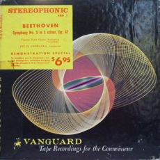 Beethoven Symphony # 5 Vanguard Stereo ( 2 ) Reel To Reel Tape 0