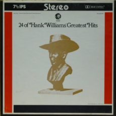 Hank Williams, Sr. 24 Greatest Hits Mgm Stereo ( 2 ) Reel To Reel Tape 0