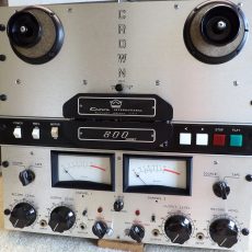 Crown C 822 Stereo - Stacked Half Track Rec/pb Reel To Reel Tape Recorder 0