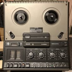 Philips N4504 Stereo 1/4 Rec/pb Reel To Reel Tape Recorder 0