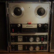 Rapar Ace Stereo 1/4 Rec/pb Reel To Reel Tape Recorder 0