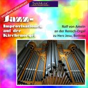 Von Ameln, Rolf  Jazz Improviations On A Church Organ Rn Audio Stereo ( 2 ) Reel To Reel Tape 1