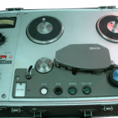 Denon Dn-85r Stereo 1/4 Rec/pb Reel To Reel Tape Recorder 1