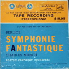 Berlioz Symphonie Fantastique Rca Victor Stereo ( 2 ) Reel To Reel Tape 0