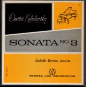 Kabalevsky Piano Sonata 3 Stereo Age Stereo ( 2 ) Reel To Reel Tape 0