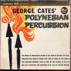 George Cates Polynesian Percussion Dot Stereo ( 2 ) Reel To Reel Tape 0