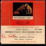 Strauss, Johann Emperor & Blue Danube Waltz Hmv (japan) Stereo ( 2 ) Reel To Reel Tape 0