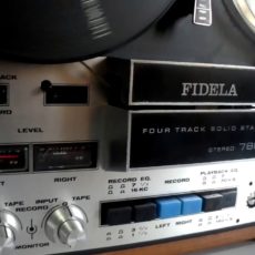 Nakamichi (fidela, Magic Tone) Fidela 780 Stereo 1/4 Rec/pb Reel To Reel Tape Recorder 2