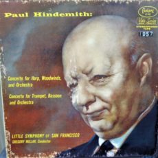 Hindemith Concerto For Harp, Woodwinds And Orchestra Fantasy Stereo ( 2 ) Reel To Reel Tape 1
