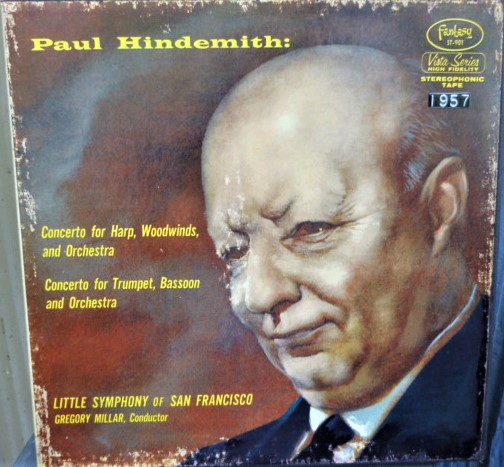 Hindemith Concerto for Harp, Woodwinds and Orchestra-Fantasy