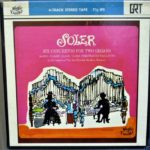 Soler 6 Concertos For Two Organs Grt Stereo ( 2 ) Reel To Reel Tape 0