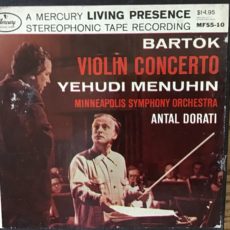 Bartok Violin Concerto Mercury Stereo ( 2 ) Reel To Reel Tape 0