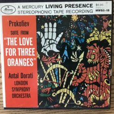 Prokofiev The Love For Three Oranges Mercury Stereo ( 2 ) Reel To Reel Tape 0