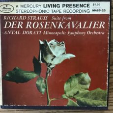 Strauss Der Rosenkavalier Mercury Stereo ( 2 ) Reel To Reel Tape 0