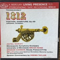 Tchaikovsky 1812 Festival Overture Mercury Stereo ( 2 ) Reel To Reel Tape 0
