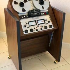 Crown Cx-822 In A Yc Cart Stereo - Stacked 1/2 Rec/pb Reel To Reel Tape Recorder 0