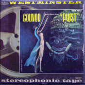 Gounod Ballet Music From Faust Sonotape Westminster Stereo ( 2 ) Reel To Reel Tape 0