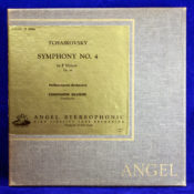 Tchaikovsky Symphony No. 4 In F Minor Angel Stereo ( 2 ) Reel To Reel Tape 0