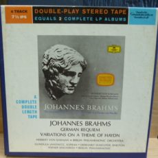 Brahms A German Requiem Deutsche Grammophon Stereo ( 2 ) Reel To Reel Tape 0