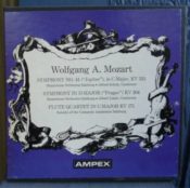Wolfgang A. Mozart Symphony No. 41 ("jupiteer"), In C-major, Kv 551 Ampex Stereo ( 2 ) Reel To Reel Tape 0