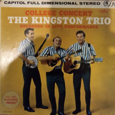 The Kingston Trio College Concert Capitol Stereo ( 2 ) Reel To Reel Tape 0