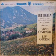 Beethoven Sonata For Violin And Piano No. 9 In A Major, Op.47 "kreutzer" Philips Stereo ( 2 ) Reel To Reel Tape 0