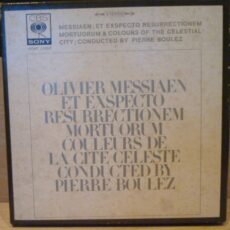 Messiaen Et Expecto Resurrectionem Mortuorem Cbs Sony Stereo ( 2 ) Reel To Reel Tape 0