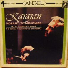 Mozart Symphonies 40 And 41 Angel Stereo ( 2 ) Reel To Reel Tape 0