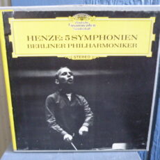 Henze 5 Symphonies Deutsche Grammophon Stereo ( 2 ) Reel To Reel Tape 0