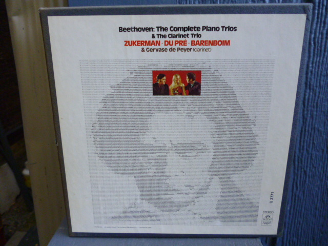 Beethoven The complete piano trios and clarinet trio-Angel