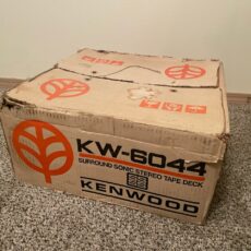Kenwood 6044 Quad 1/4 Rec/pb Reel To Reel Tape Recorder 5