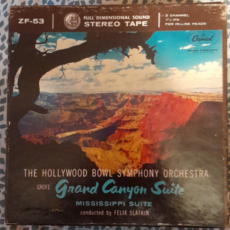 Grofe Grand Canyon Suite Capitol Stereo ( 2 ) Reel To Reel Tape 0