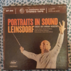Leinsdorf Portraits In Sound Capitol Stereo ( 2 ) Reel To Reel Tape 0
